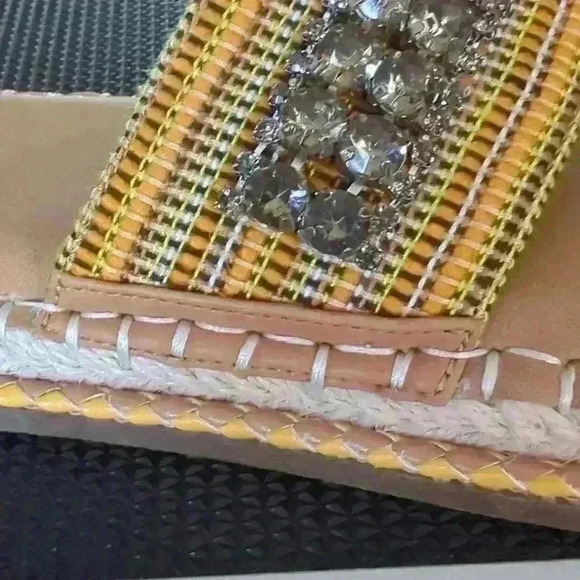 Crown Vintage Women's Slide Sandals Size 8 - Picture 8 of 10